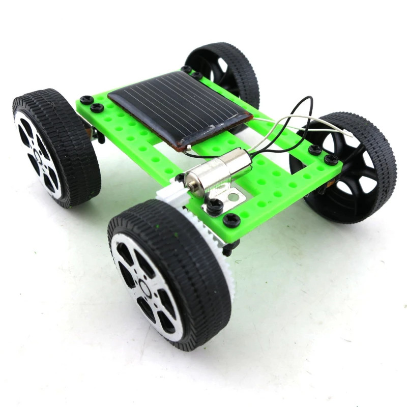 Renewable Energy For Kids - DIY Solar Car Kit - Physics