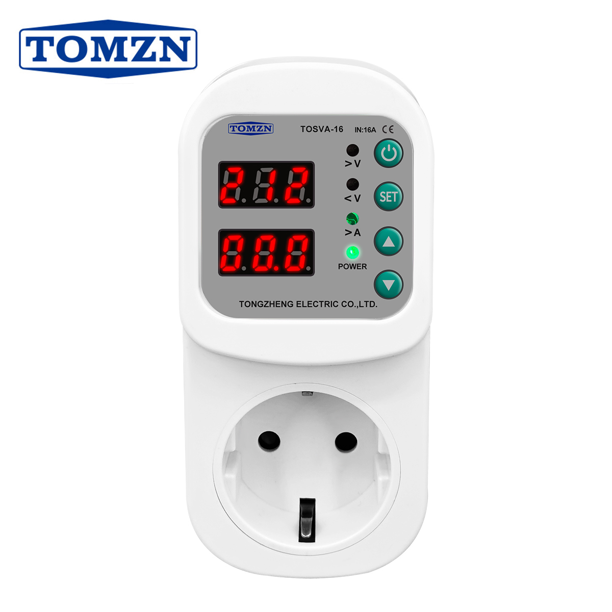 Ac Surge Protector - TOSVA-16 Reclosable Voltage Current Protector Socket