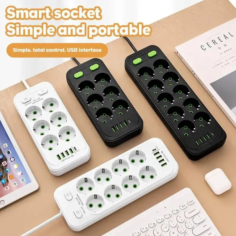 2M Electrical Socket EU Plug6  - đánh giá và giá Ac Surge Protector