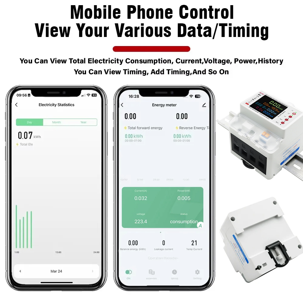 EARU Three Phase Tuya WiFi Sma - đánh giá và giá Ac Surge Protector