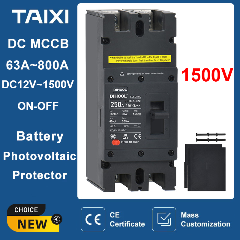 DC MCCB Molded Case Circuit Br - đánh giá và giá Ac Surge Protector