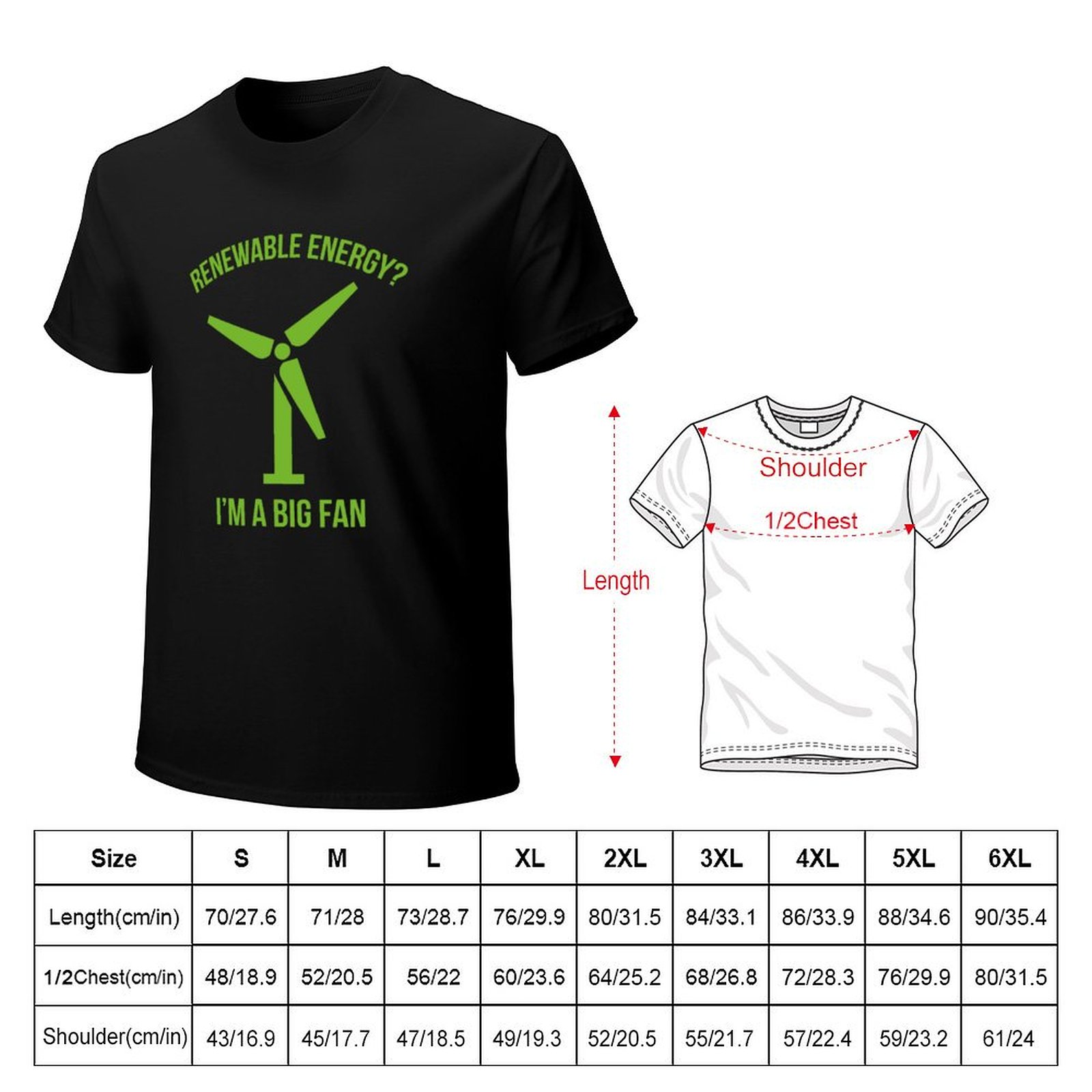 Renewable Energy T-Shirt Outdo - đánh giá và giá Renewable Energy Work