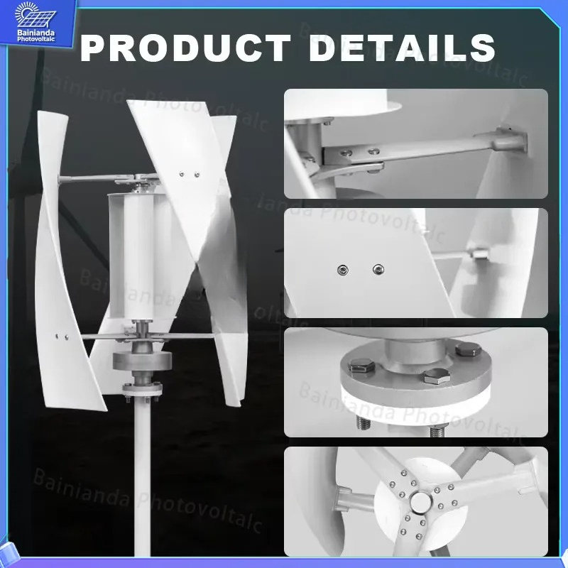 Vertical Wind Turbine Generato - đánh giá và giá Renewable Energy Grid